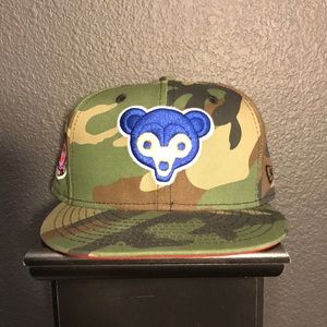 Cubs New Era 1962 All Star Patch Camo Fitted 7 5/8